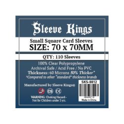 Sleeve Kings Small Square Card Sleeves (70x70mm)